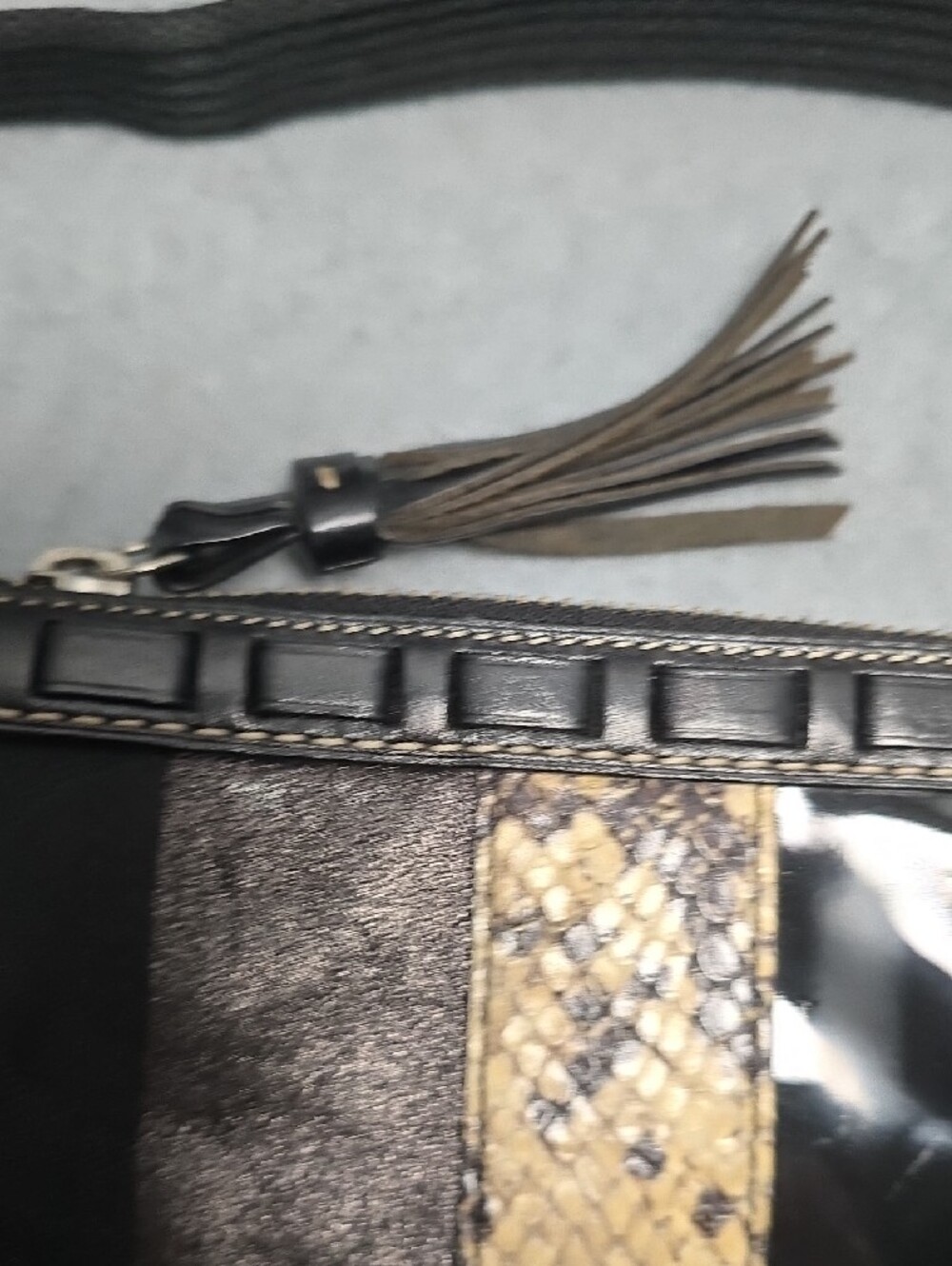 Coach Rare Limited Edition Python Snake Crossbody Swingpack Bag - Picture 7 of 10
